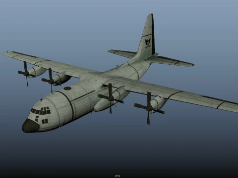 C130 3D Model
