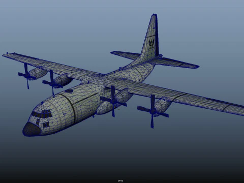 C130 3D Model