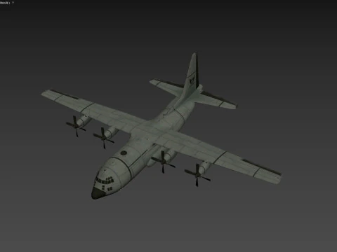 C130 3D Model