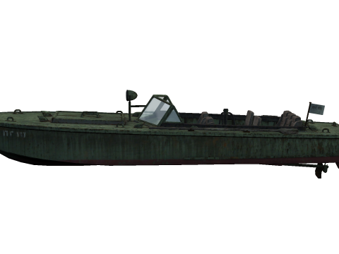 Boat 3D 모델