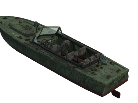 Boat 3D 모델