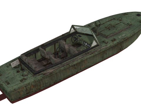 Boat 3D 모델