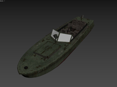 Boat 3D 모델