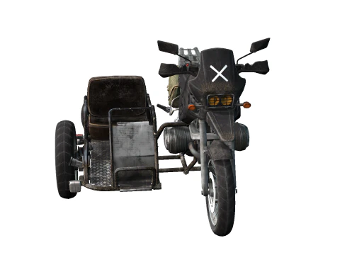 Motorbike 3D Model