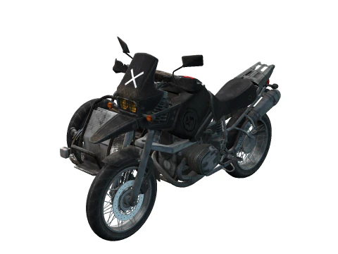 Motorbike 3D Model