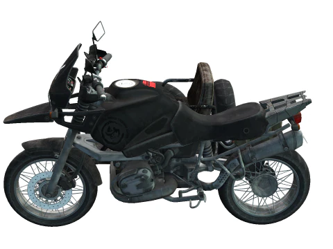 Motorbike 3D Model