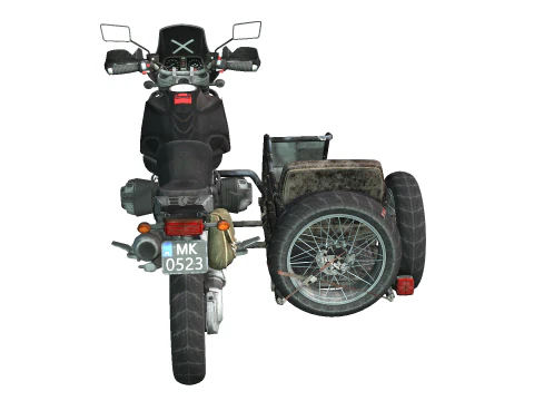Motorbike 3D Model