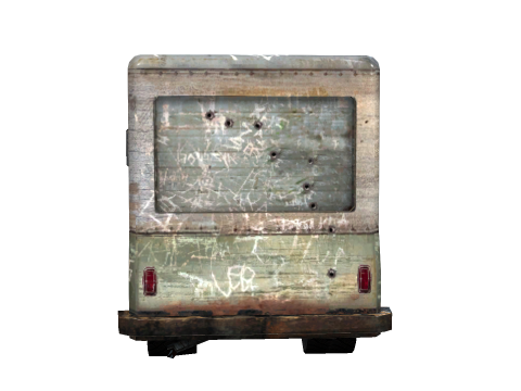 Broken Car 3D Модель