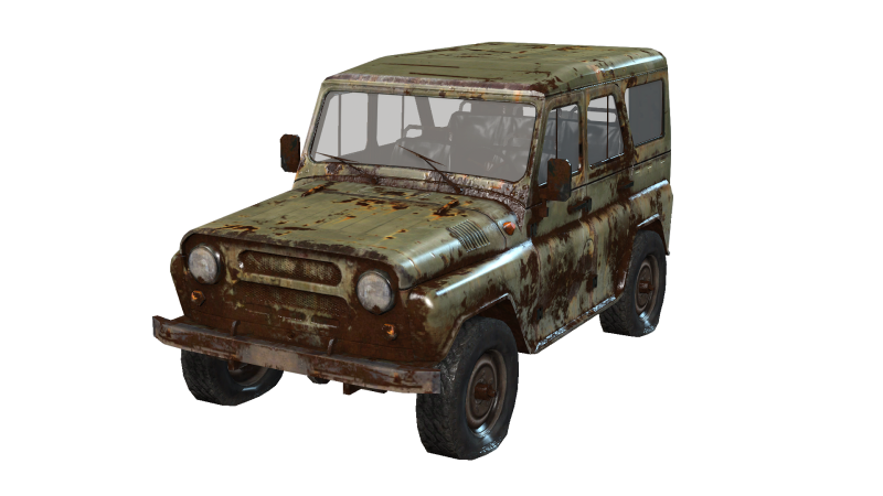 Vehicle 3D Model .c4d .max .obj .3ds .fbx .stl .blend 