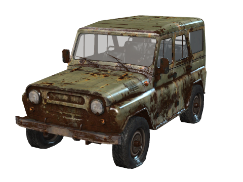 Vehicle 3D Model