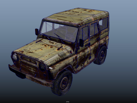 Vehicle 3D Model
