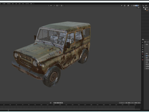 Vehicle 3D Model
