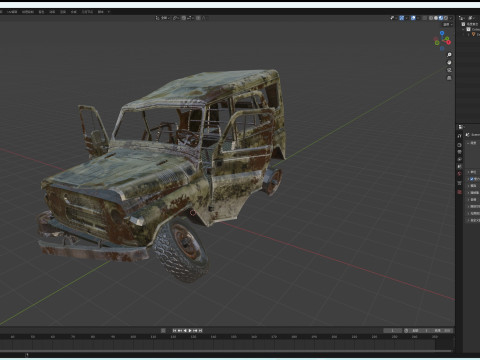 Vehicle 3D Model