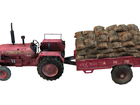 Tractor 3D Model