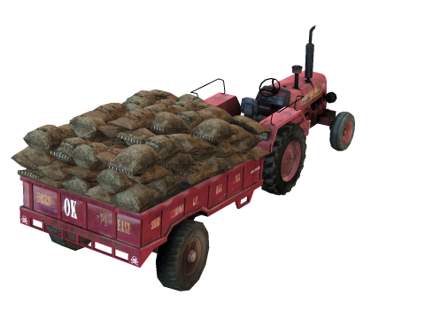 Tractor 3D Model