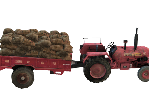 Tractor 3D Model