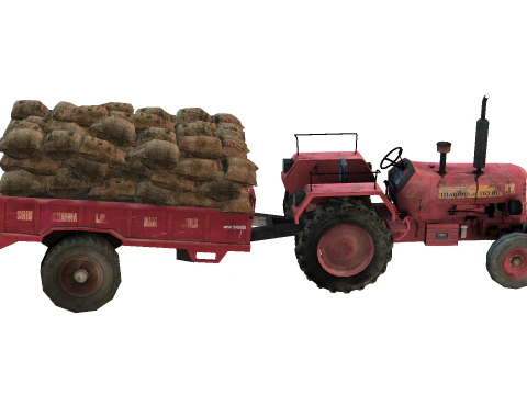 Tractor 3D Model