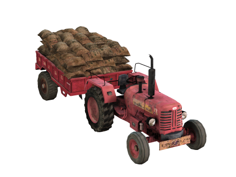 Tractor 3D Model