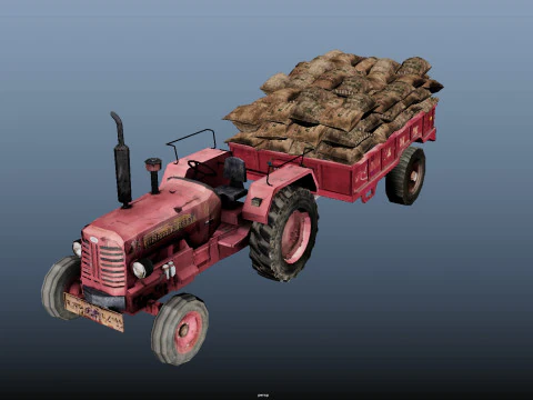 Tractor 3D Model