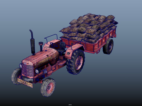 Tractor 3D Model