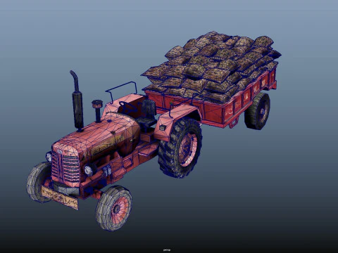 Tractor 3D Model