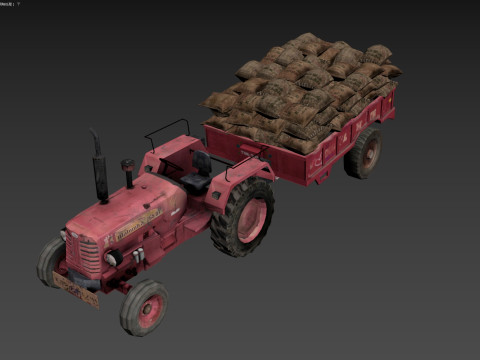 Tractor 3D Model