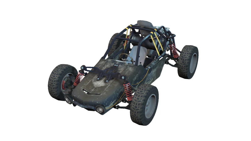 Buggy 3D Model .c4d .max .obj .3ds .fbx .stl .blend 