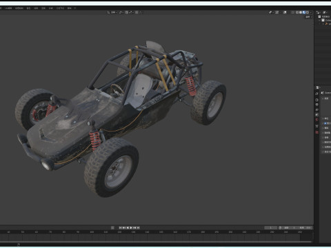 Buggy 3D Model