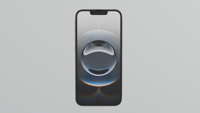 IPhone16e 3Dモデル .c4d .max .obj .3ds .fbx .stl .blend 