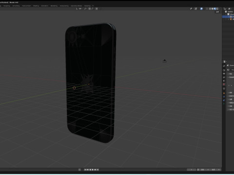 IPhone16e 3Dモデル