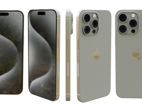 IPhone15ProMax 3D Model