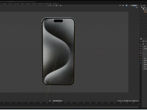 IPhone15ProMax Modello 3D