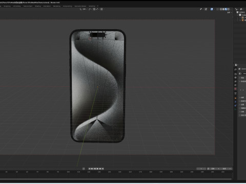 IPhone15ProMax Modello 3D