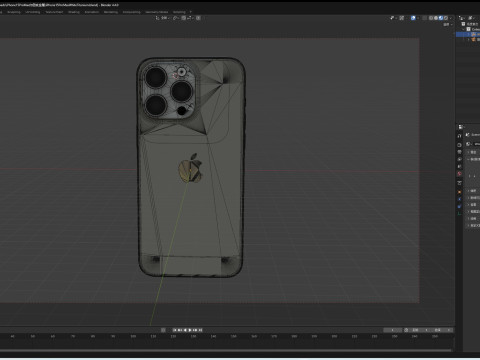 IPhone15ProMax Modello 3D