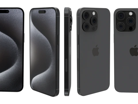 IPhone15ProMax 3D Model