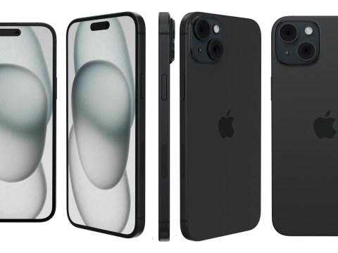 IPhone15Plus 3D Model