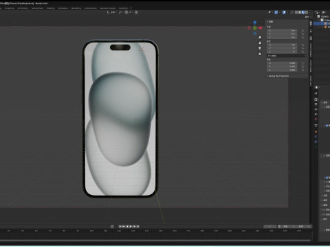 IPhone15Plus 3D 模型