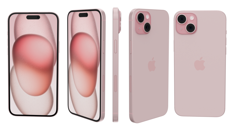 IPhone15Plus Modelo 3D .c4d .max .obj .3ds .fbx .stl .blend 