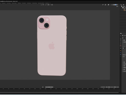 IPhone15Plus Modelo 3D