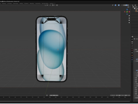 IPhone15Plus 3D Model