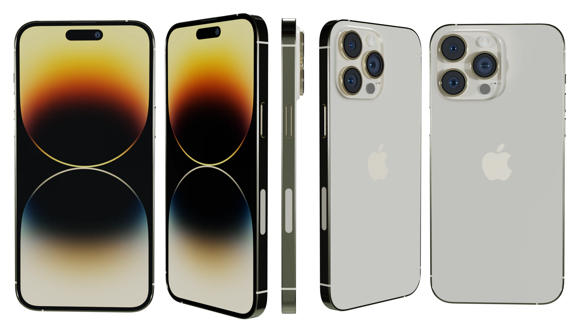 IPhone14ProMax 3D Model .c4d .max .obj .3ds .fbx .stl .blend 