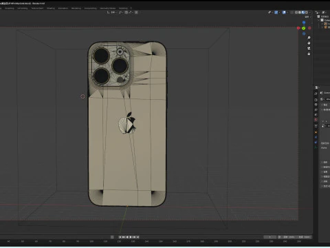 IPhone14ProMax 3D Model