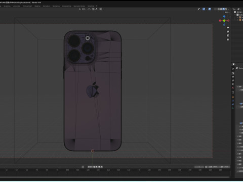 IPhone14ProMax 3D Model