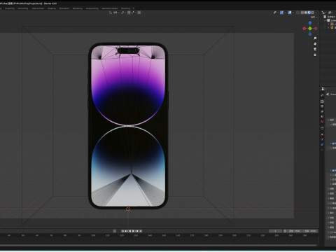 IPhone14ProMax 3D Model