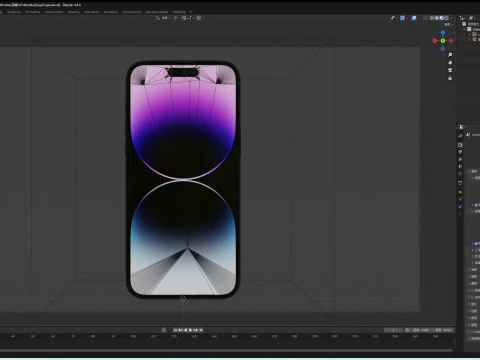IPhone14ProMax 3D Model