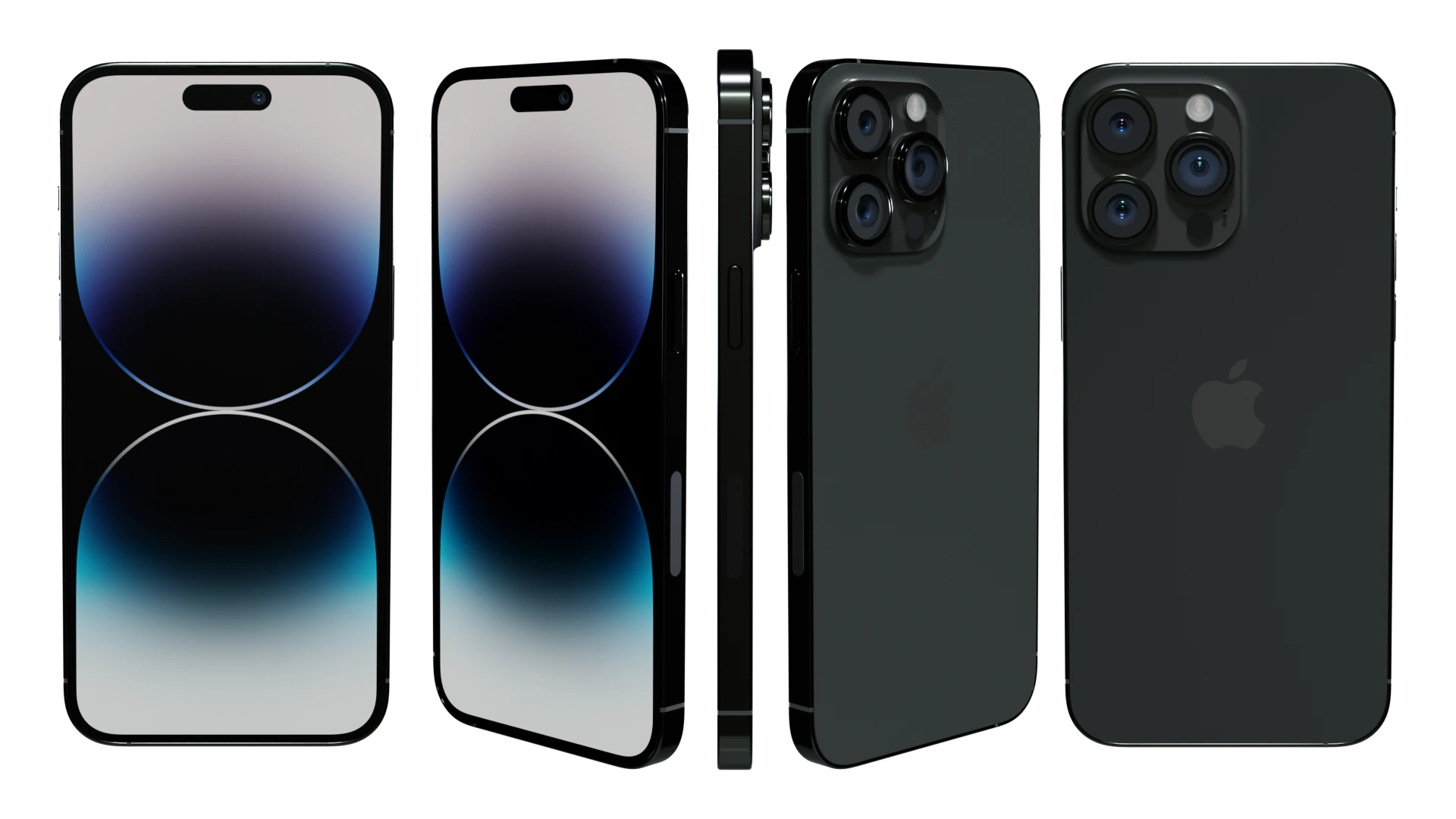 IPhone14ProMax 3D Model .c4d .max .obj .3ds .fbx .stl .blend 
