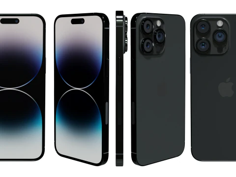 IPhone14ProMax 3D Model