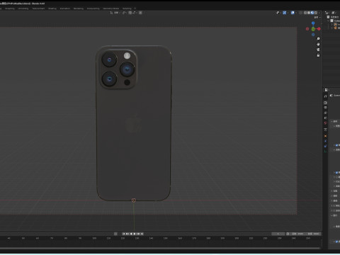 IPhone14ProMax 3D मॉडल