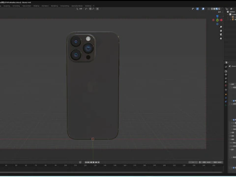 IPhone14ProMax 3D Model