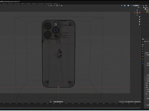 IPhone14ProMax 3D Model